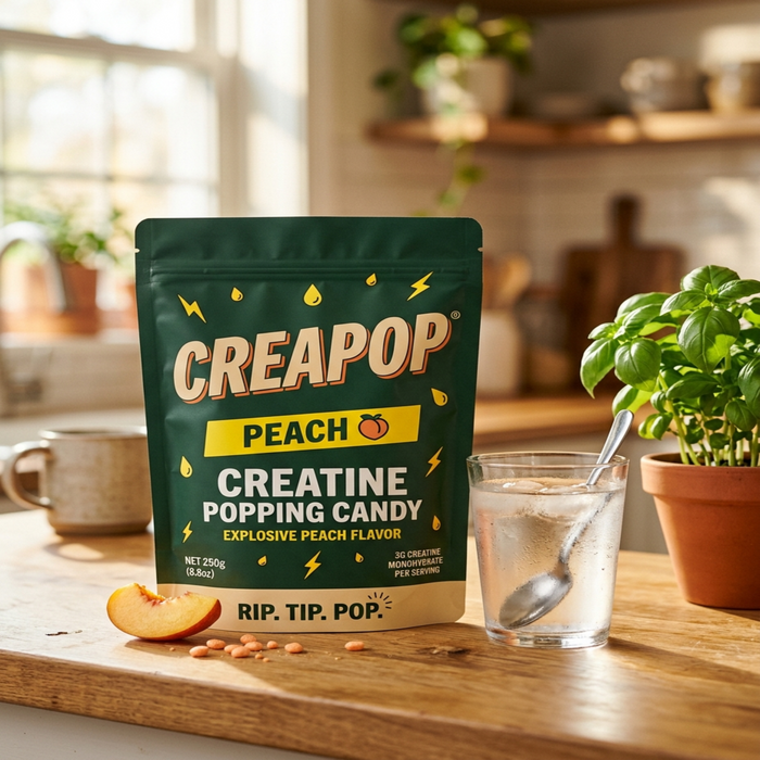 Creatine for women: CreaPOP® creatine popping candy